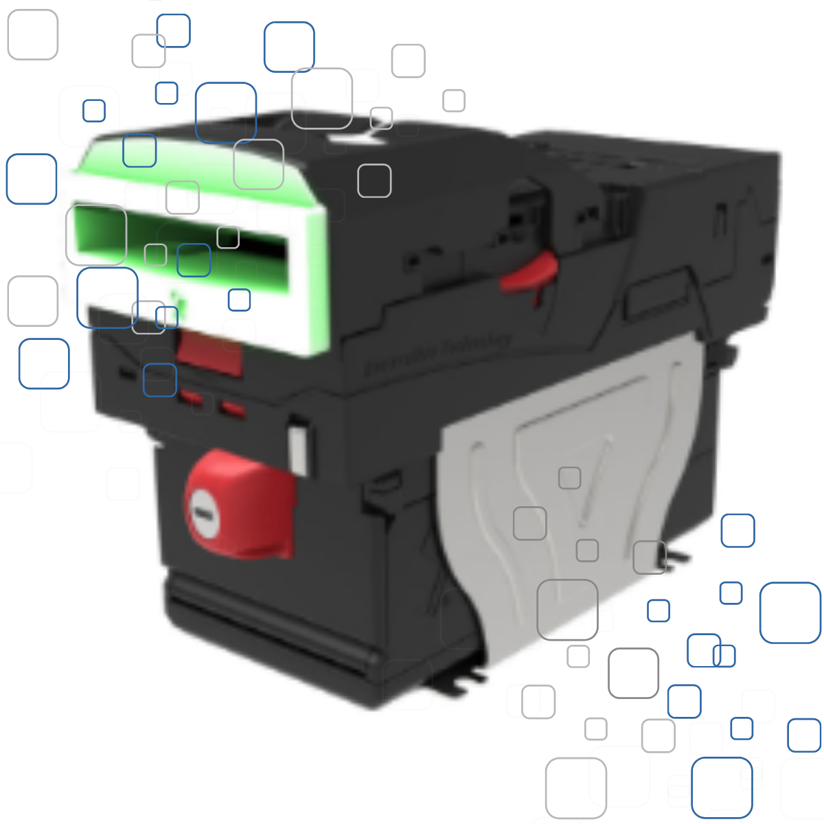 PA04388 zamek do kasetek z czytnikiem NV9S