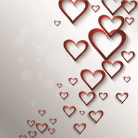 Tła fotograficzne z sercami
