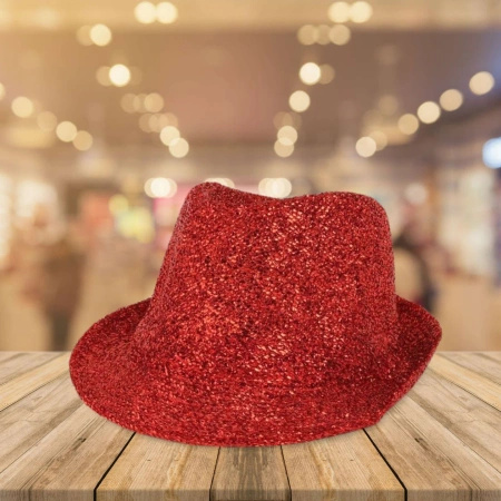 Kapelusz błyszczący