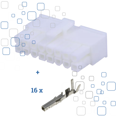 Złącze Molex MX-39-01-2165 z 16 stykami